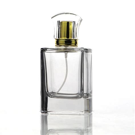 Custom Made Fragrance Glass 105ml Spray Perfume Bottle Crimp Neck High