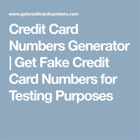 You attach a credit card to their free disposable credit cards and it allows you to make %100 legal purchases online with a masked card. Credit Card Numbers Generator | Get Fake Credit Card ...