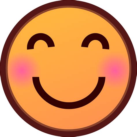Blush Smiley Face Emoji Nosujp