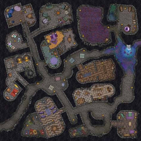 Underground Settlement No Filter Inkarnate Create Fantasy Maps Online
