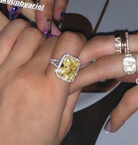 Who Bought Kylie Jenner This Massive Diamond Ring Perez Hilton