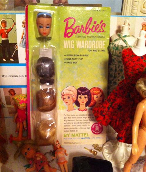 My Vintage Barbie And Her Wig Wardrobe Set Nrfb Vintage Barbie Barbie Vintage Dolls