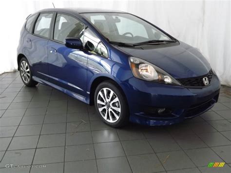 Maybe you would like to learn more about one of these? 2013 Vortex Blue Pearl Honda Fit Sport #84477813 Photo #11 ...