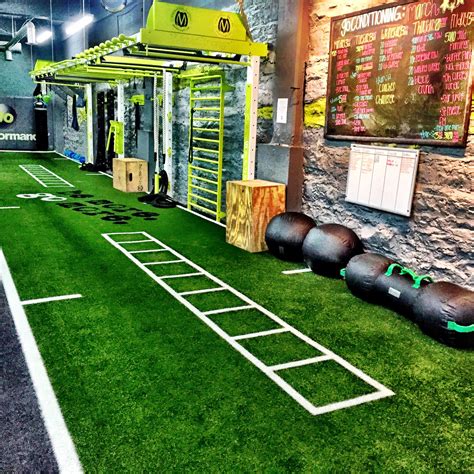 Functional Fitness Training Gym Design Open Space For Movement Wall