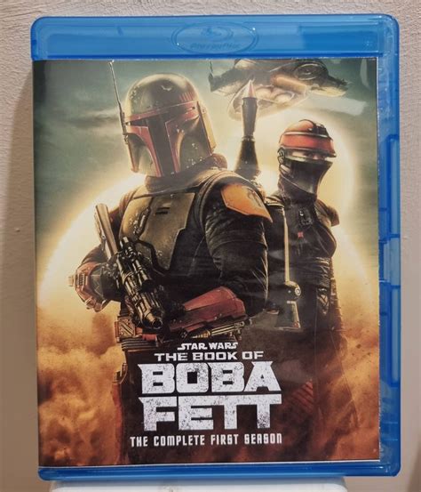 The Book Of Boba Fett Season 1 Blu Ray Etsy Uk