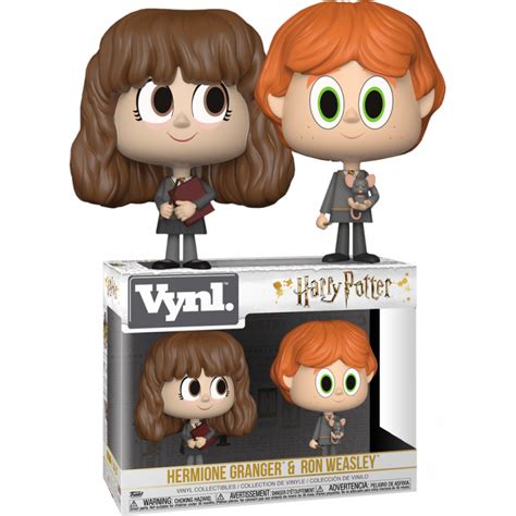 Harry Potter Hermione And Ron Vynl Vinyl Figure 2 Pack