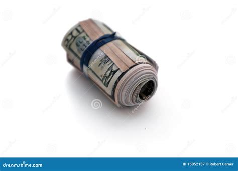 Fake Bankroll Stock Image Image Of Bill Dollar Roll 15052137