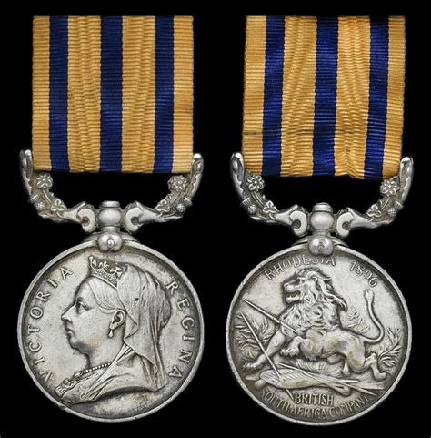 94 British South Africa Company Medal 1890 97 Reverse Rhodesia 189