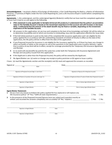 Life insurance applications contain a lot of questions, and it will probably require you to think back on your people lie about almost everything on life insurance applications. Life Insurance Application Form Template Free Download