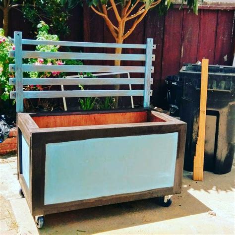 Upcycled Cratebench Now Planter Box Planter Boxes Planters Crate