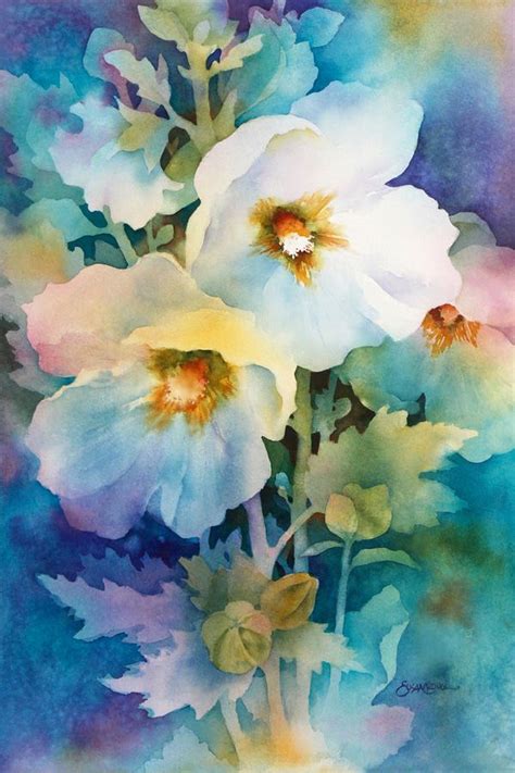 Pin By Disha Parekh On Digital Prints Floral Watercolor Paintings