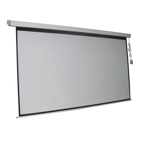 Proht Proht 120 In Electric Projection Screen With White Frame 05356