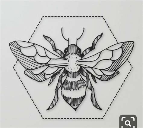 Pin By Mudmel On Tattoo Bee Tattoo Bee Art Tattoo Drawings