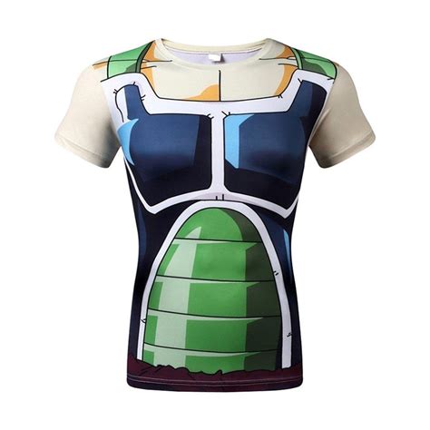 Perubahan ini, namun, dengan kedatangan seorang musuh misterius bernama raditz yang menyajikan dirinya sebagai gokuu yang. Cosplay Anime Bardock Dragon Ball 3D Sport Fitness Gym T-Shirt (Size XXL) -- Awesome products ...