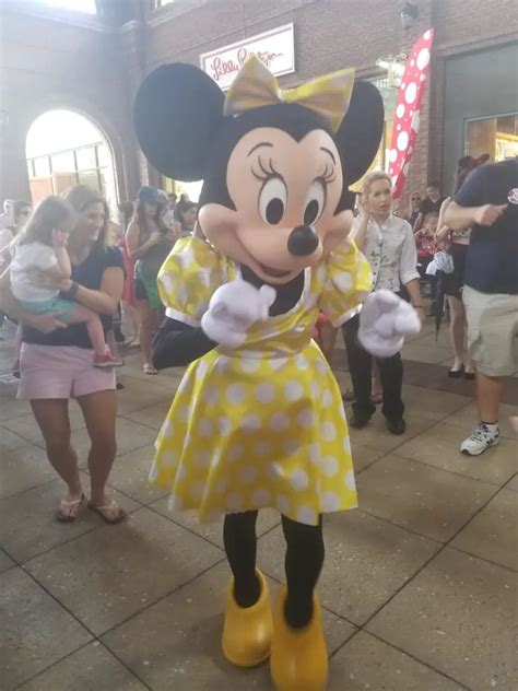 Minnie Hosted Fun Rock The Dots Event At Disney Springs In Honor Of
