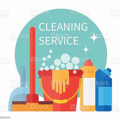 Cleaning Service Vector Illustration Clip Equipment Supplies