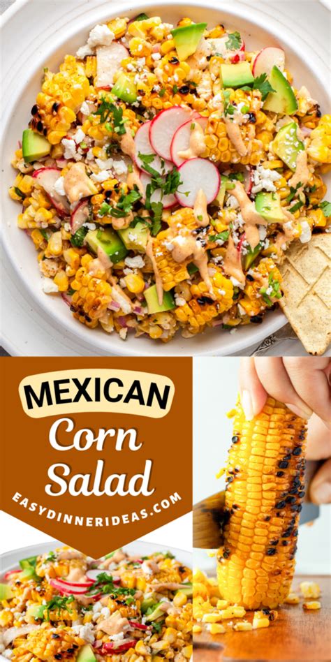 Mexican Corn Salad Easy Dinner Ideas