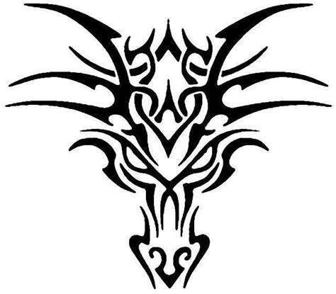 Simple Dragon Outline