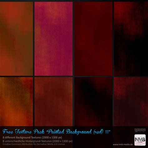 Texture Stock Pack 4 Painted Backgrounds Red By Hexe78 On Deviantart