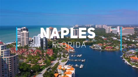 Beautiful Naples Florida 4k Drone Footage Youtube