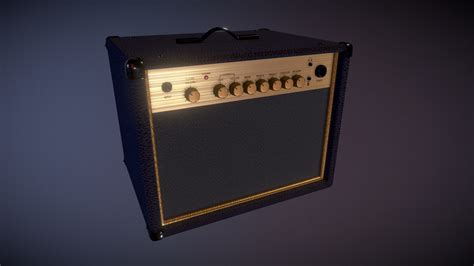 Marshall Amplifier 3d Model By Anyaachan 85f275e Sketchfab