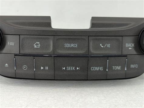 2013 2013 Chevrolet Malibu Radio Control Panel