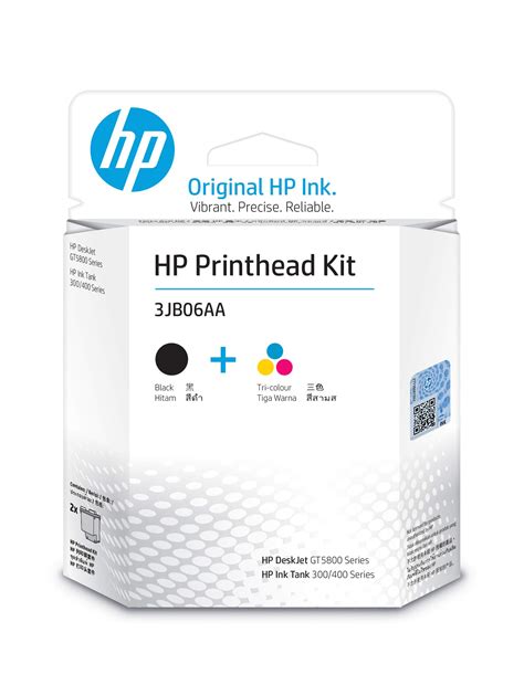 Hp Blacktri Color Combo Printhead For Hp Deskjet Gt5810 Gt5820