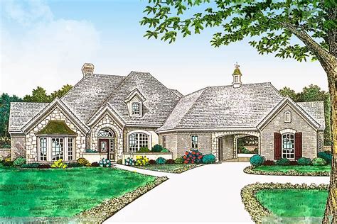 Old World French Country Home Plan 48432fm Architectural Designs