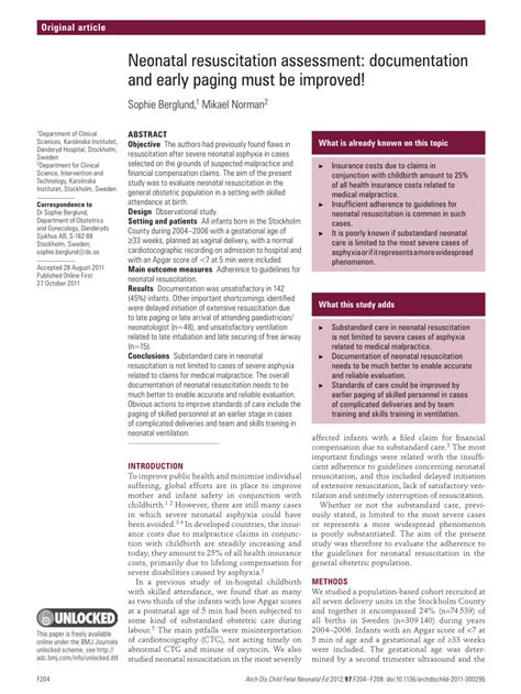 Neonatal Resuscitation Documentation Sheet