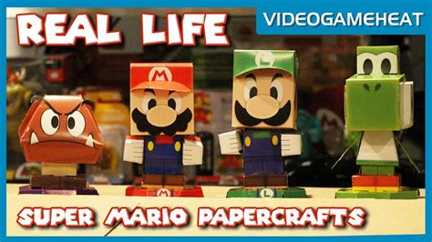 Super Mario Paper Crafts In Real Life Exclusive Pre Order