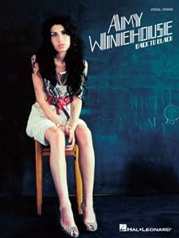 Amy Winehouse Back To Black Songbook Vocal Piano English Edition
