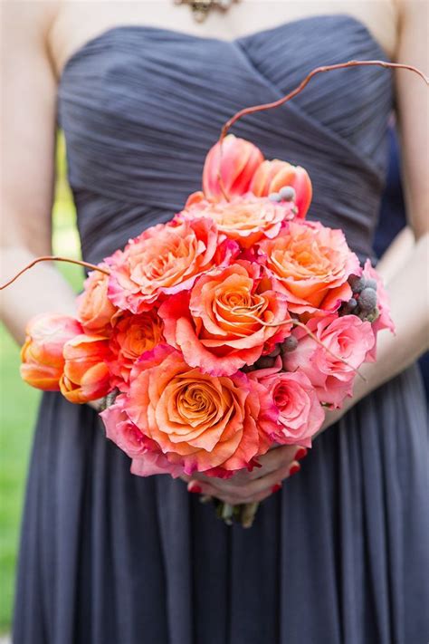 What would your wedding be without fresh flowers? 118 best Coral Wedding Ideas images on Pinterest
