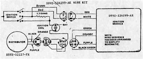 I am working on a 1995 gmc jimmy 4 3 v6 stoped running the. Ford Duraspark Ignition Module Wiring