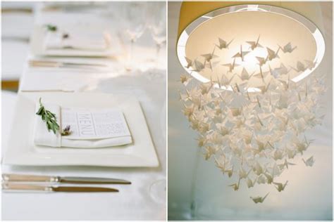 If you looove details like we do, you might think that simplicity means sacrificing. Crisp and Clean White Wedding - Inspired By This