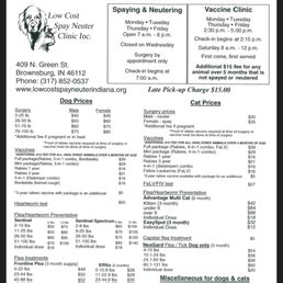 To help reduce pet overpopulation in our community, kitsap humane society spays and neuters thousands of dogs and cats in kitsap and mason counties. Low Cost Spay Neuter Clinic - 15 Reviews - Veterinarians ...