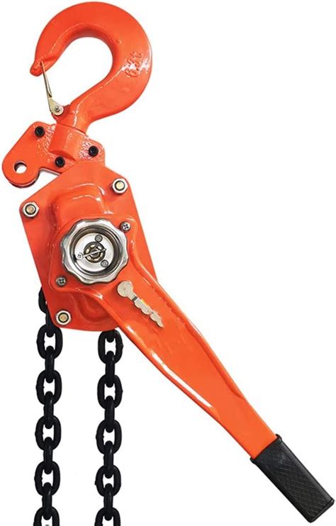 Купить Храповые съемники подъемников myoyay 20ft manual lever block chain hoist 1653lbs heavy