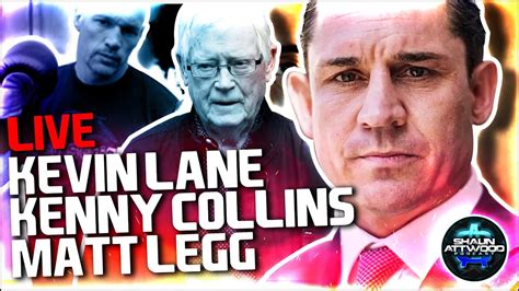 Live Kevin Lane Matt Legg And Kenny Collins Prison Banged Up Event Announcement Youtube