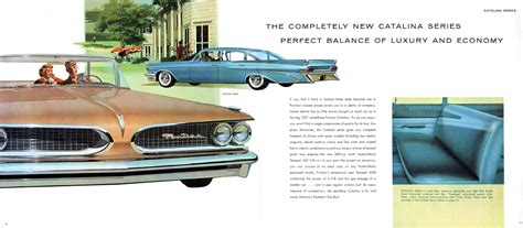 1959 Pontiac Car Brochure Car Ads Catalina Pontiac Vintage Cars