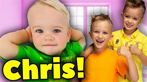 Vlad And Niki Play With Baby Chris Funny Videos For Children Vlad And