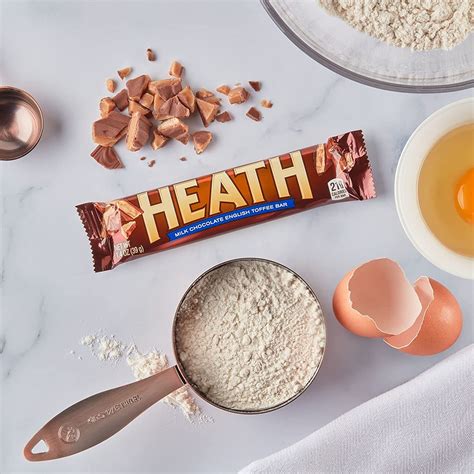 Heath Milk Chocolate English Toffee Candy Bulk 14 Oz Bars 18 Count
