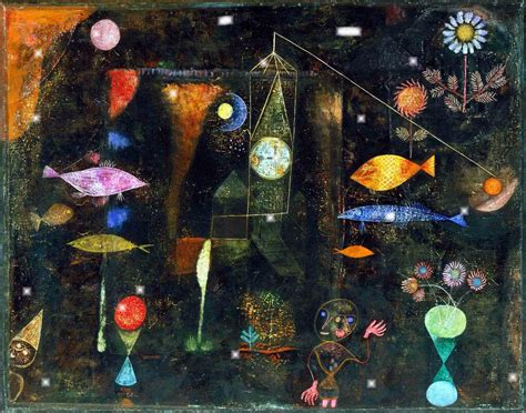 Magic fish is one of artworks by paul klee. Lienzo Tela Swiss Fish Magic Paul Klee Surrealismo 60 X 50 ...