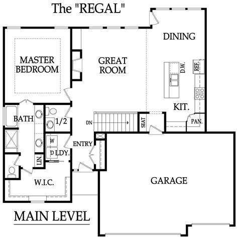 Regal Reverse Plan Small Reverse By Kc Builders And Design Inc 2000