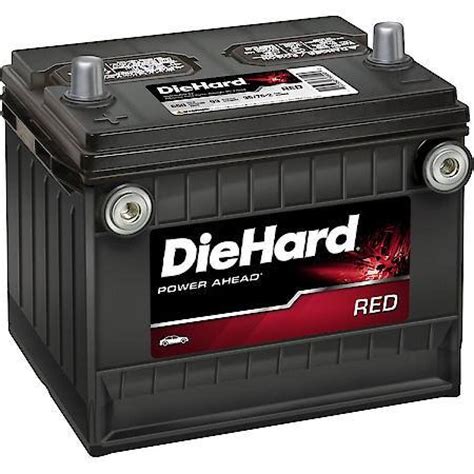 Advance Auto Parts Diehard Red Battery Group Size 7586 650 Cca