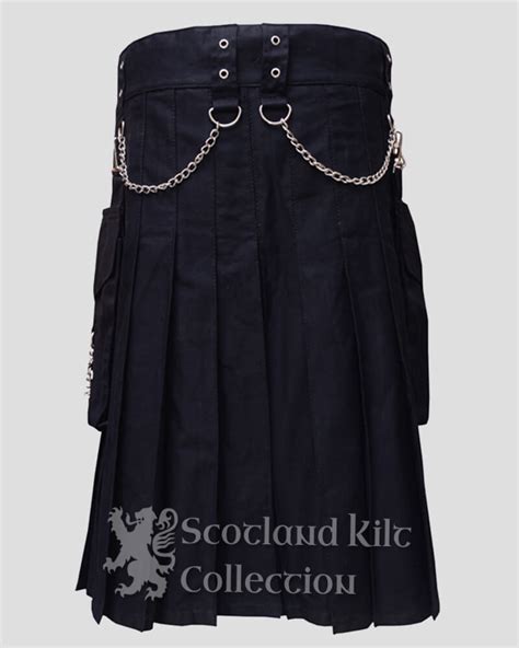 Scottish Steampunk Gothic Utility Kilt Scotland Kilt Collection