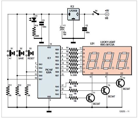 Counter Circuit Diagram