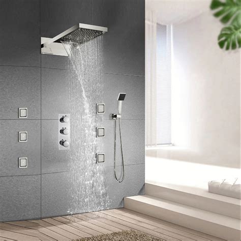 Special Sale For All Waterfall And Rainfall Shower Set With