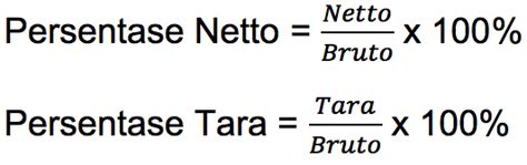 Bruto Netto Tara Pengertian Rumus Contoh Soal And Pembahasan