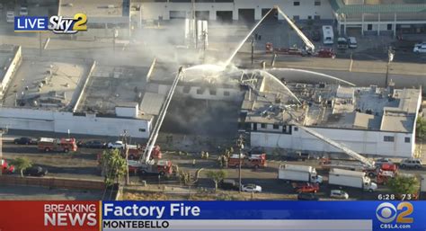 Another One Poultry Processing Plant Caught On Fire In Montebello California Video Survive