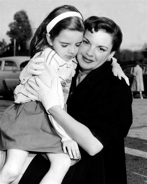 Judy Garland With Daughter Liza Minnelli 1952 Remember The 50s