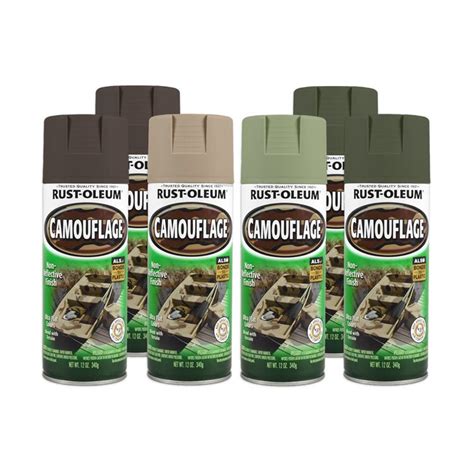 Rust Oleum Specialty Camouflage Spray Kit 6 Pack Onlinefabricstore